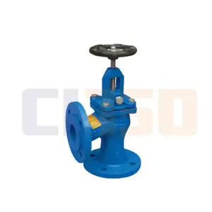 شیر سوپاپی 90 درجه چدنی PN16